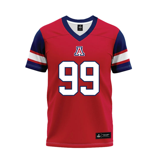 Arizona - NCAA Football : Isaac Lovison - Red Premium Football Jersey-0