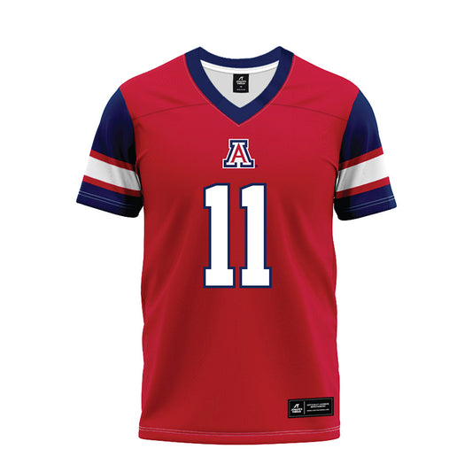 Arizona - NCAA Football : Jabari Mann - Red Premium Football Jersey-0