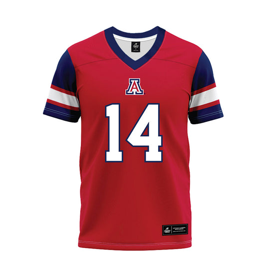 Arizona - NCAA Football : Rex Haynes - Red Premium Football Jersey-0