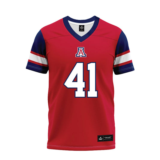 Arizona - NCAA Football : Avery Salerno - Red Premium Football Jersey-0
