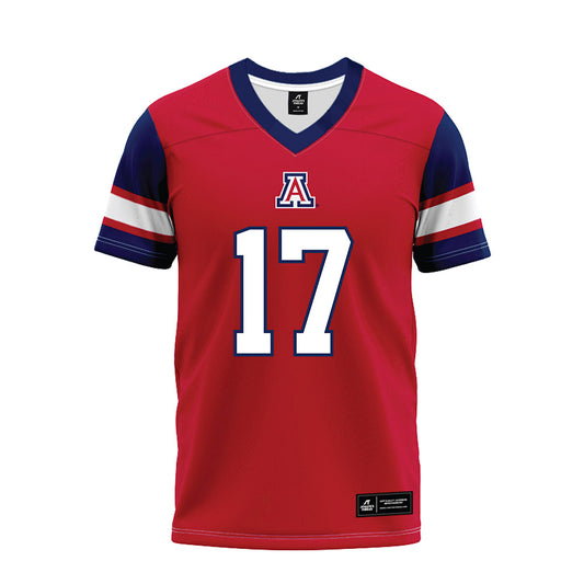 Arizona - NCAA Football : Jshawn Frausto-Ramos - Red Premium Football Jersey-0