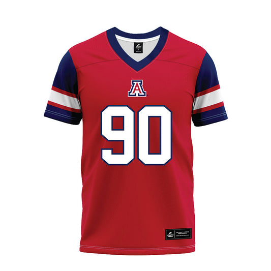 Arizona - NCAA Football : Lance Keneley - Red Premium Football Jersey