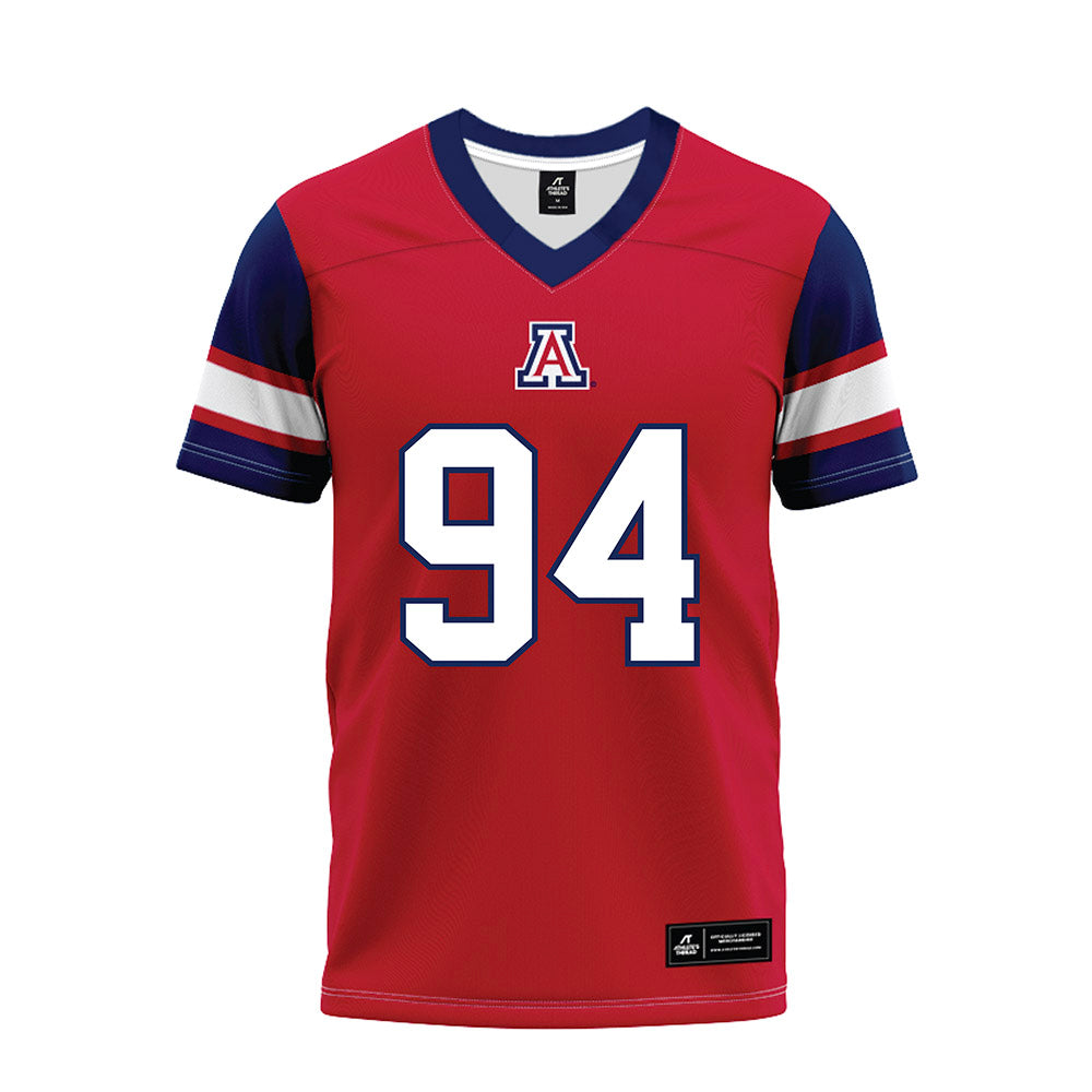 Arizona - NCAA Football : Eduwa Okundaye - Red Premium Football Jersey-0