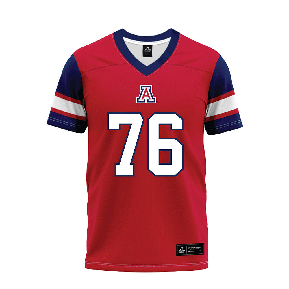 Arizona - NCAA Football : Jordan Brown - Red Premium Football Jersey-0