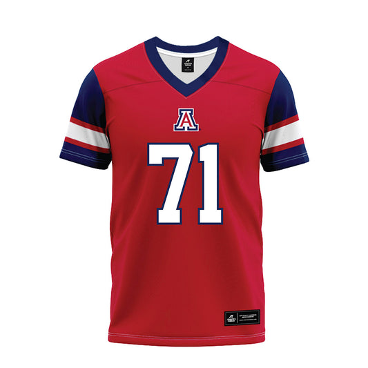 Arizona - NCAA Football : Tristan Bounds - Red Premium Football Jersey-0