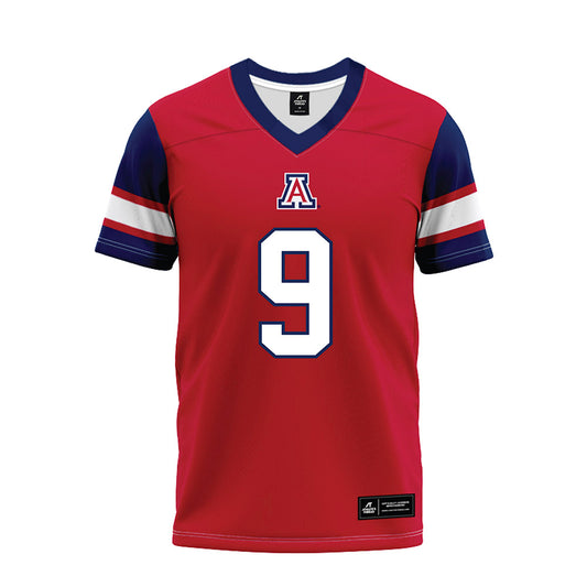 Arizona - NCAA Football : Ayden Garnes - Red Premium Football Jersey-0