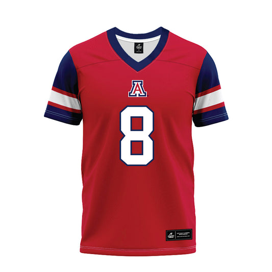 Arizona - NCAA Football : Braedyn Locke - Red Premium Football Jersey-0