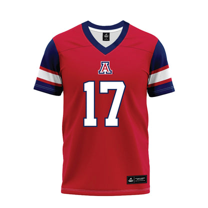 Arizona - NCAA Football : Isaiah Mizell - Red Premium Football Jersey-0