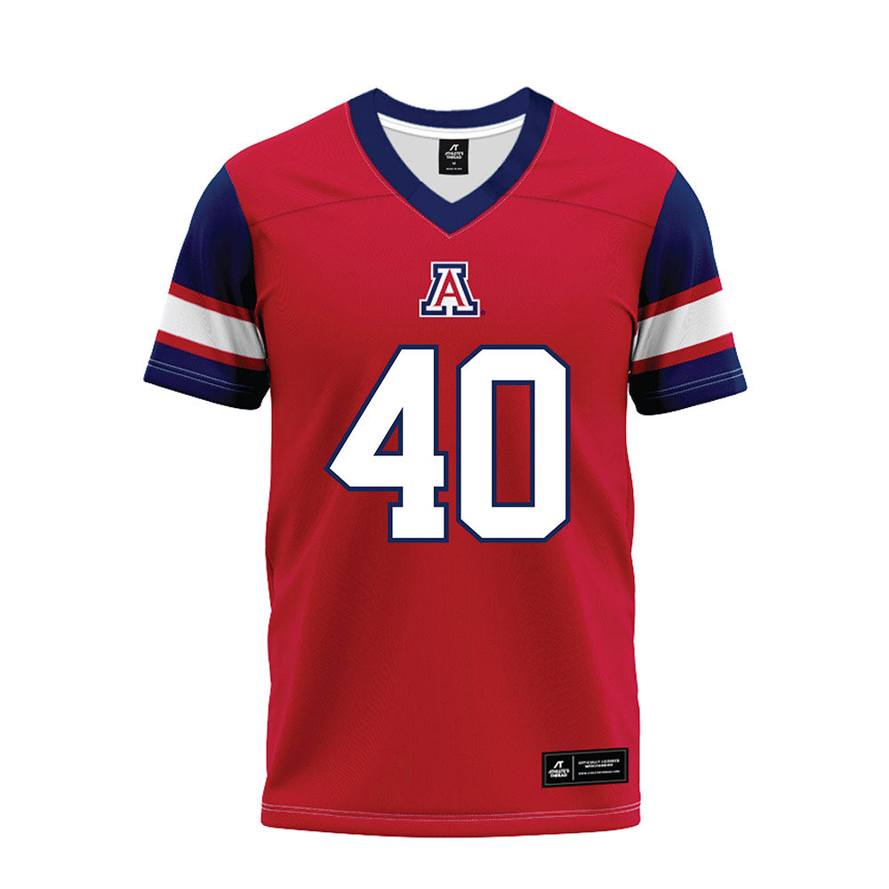 Arizona - NCAA Football : Brandon Craddock - Red Premium Football Jersey-0