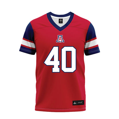 Arizona - NCAA Football : Brandon Craddock - Red Premium Football Jersey-0