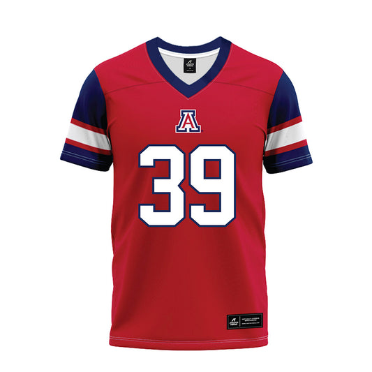 Arizona - NCAA Football : Jacob Buggie - Red Premium Football Jersey-0