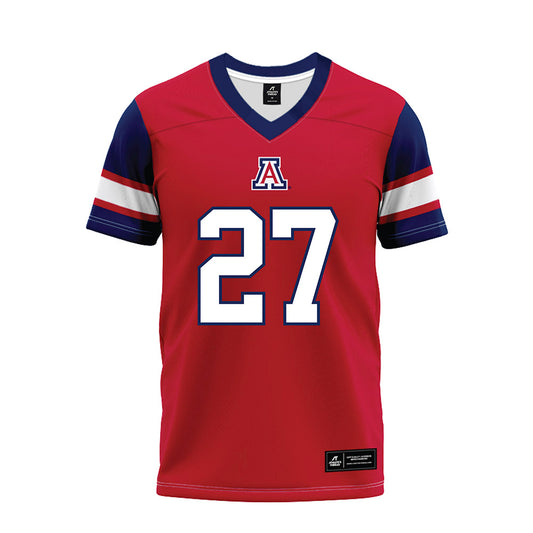 Arizona - NCAA Football : Gianni Edwards - Red Premium Football Jersey-0