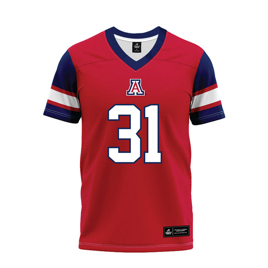 Arizona - NCAA Football : Ian Wagner - Red Premium Football Jersey-0