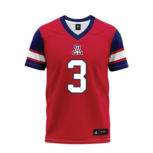 Arizona - NCAA Football : Kedrick Reescano - Red Premium Football Jersey