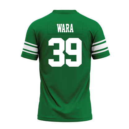 North Texas - NCAA Football : Shawn wara - Green Premium Football Jersey