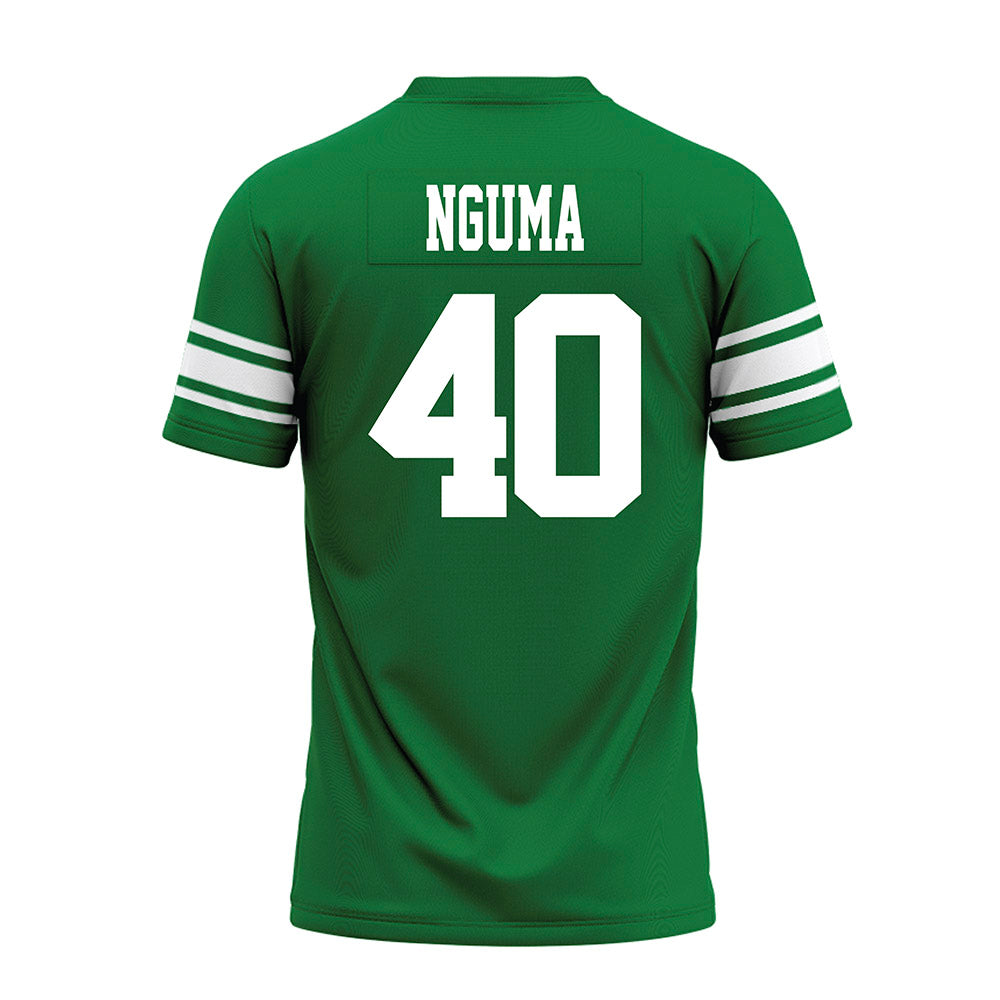 North Texas - NCAA Football : Mikaeli Nguma - Green Premium Football Jersey