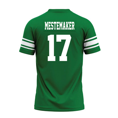 North Texas - NCAA Football : Drew Mestemaker - Green Premium Football Jersey