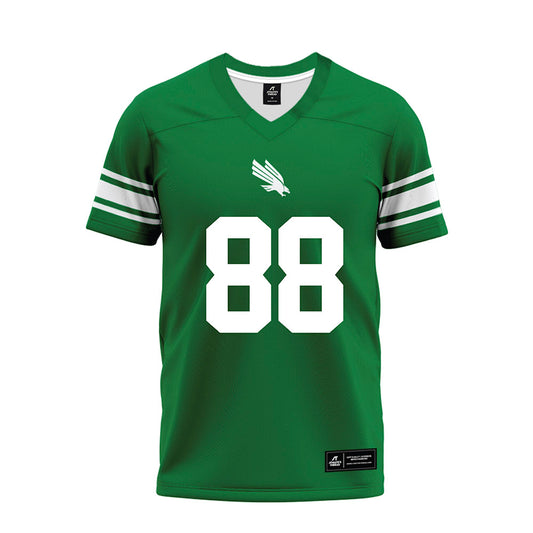 North Texas - NCAA Football : Xzavior Kautai - Green Premium Football Jersey