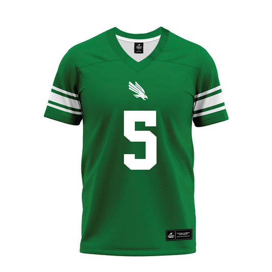 North Texas - NCAA Football : Ridge Texada - Green Premium Football Jersey