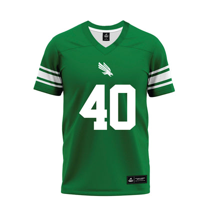 North Texas - NCAA Football : Mikaeli Nguma - Green Premium Football Jersey