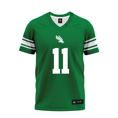 North Texas - NCAA Football : Quinton Hammonds - Green Premium Football Jersey-0