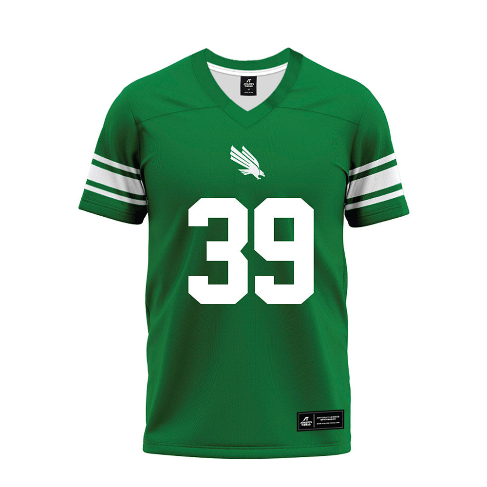 North Texas - NCAA Football : Shawn wara - Green Premium Football Jersey