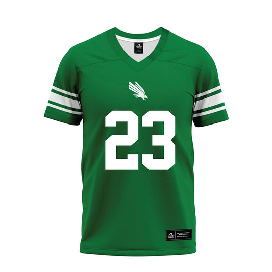 North Texas - NCAA Football : Christian Lorenzo - Green Premium Football Jersey-0