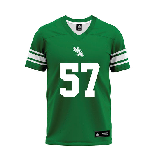 North Texas - NCAA Football : Chandler Strong - Green Premium Football Jersey-0