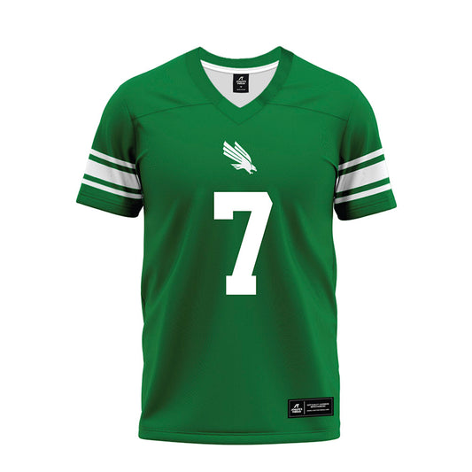 North Texas - NCAA Football : Max Reese - Green Premium Football Jersey-0