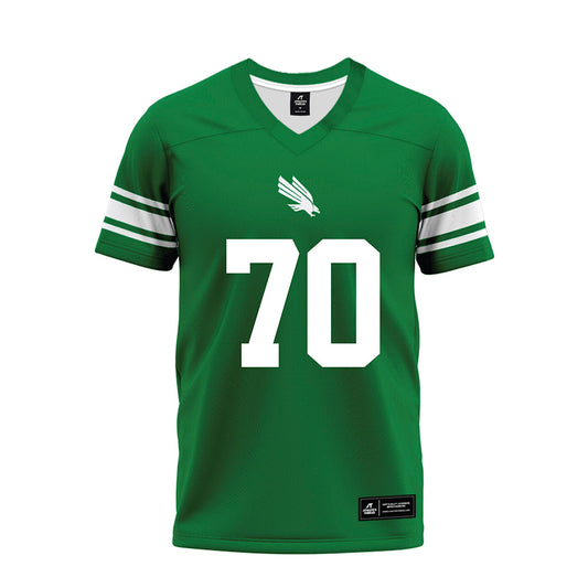 North Texas - NCAA Football : Isaac Sohn - Green Premium Football Jersey