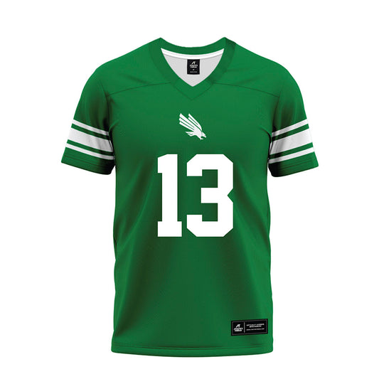 North Texas - NCAA Football : Chris Gant - Green Premium Football Jersey