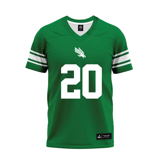 North Texas - NCAA Football : Alphie Guillory Jr - Green Premium Football Jersey