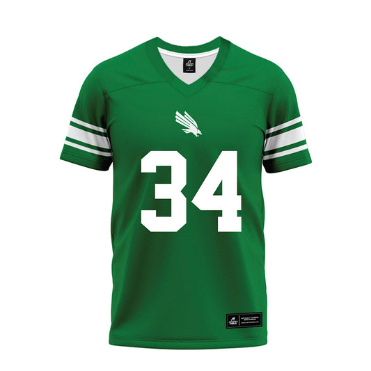 North Texas - NCAA Football : Lane Stewart - Green Premium Football Jersey