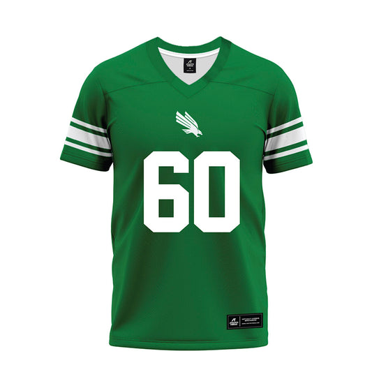 North Texas - NCAA Football : Jordan Reasonover - Green Premium Football Jersey-0