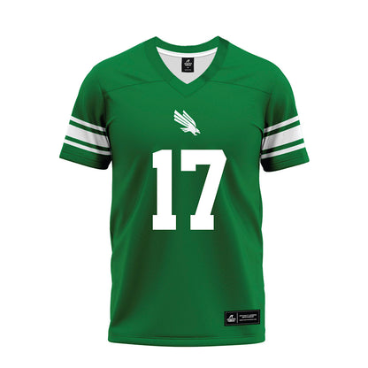 North Texas - NCAA Football : Drew Mestemaker - Green Premium Football Jersey