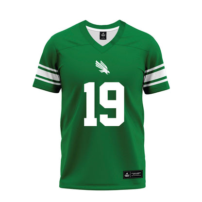 North Texas - NCAA Football : Victor Aderungboye - Green Premium Football Jersey