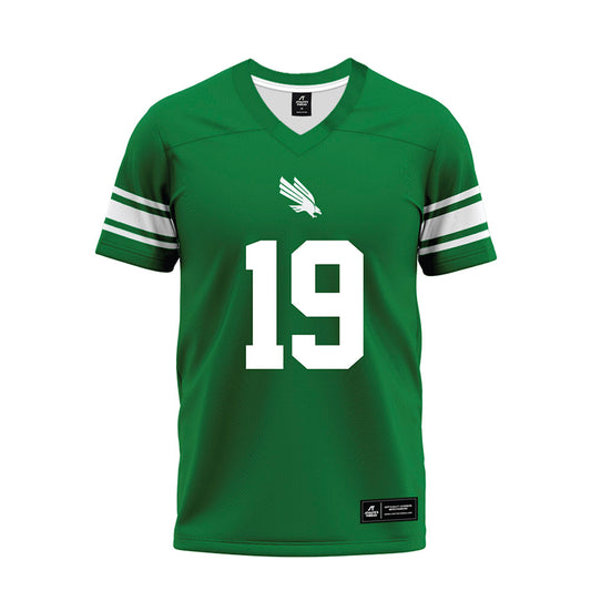 North Texas - NCAA Football : Victor Aderungboye - Green Premium Football Jersey