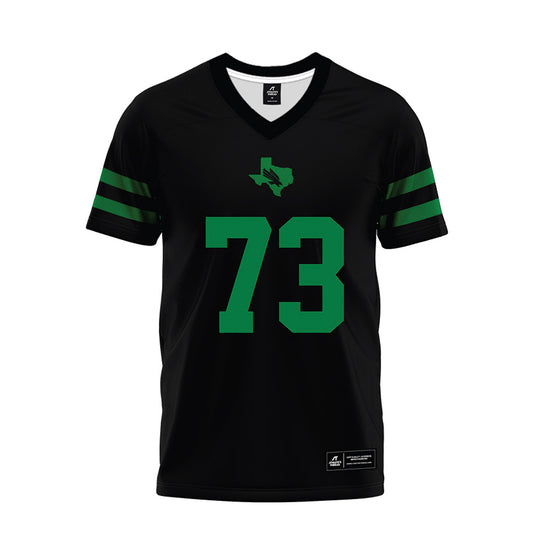 North Texas - NCAA Football : Julio Madero IV - Black Premium Football Jersey-0