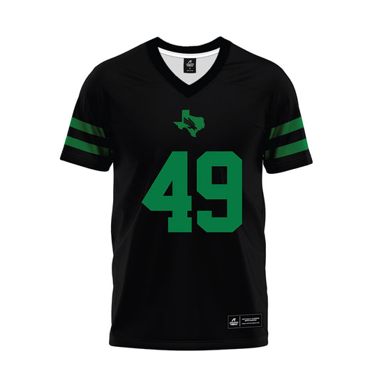 North Texas - NCAA Football : Kamdon McFarland - Black Premium Football Jersey