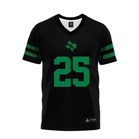 North Texas - NCAA Football : Ashton Gray - Black Premium Football Jersey-0