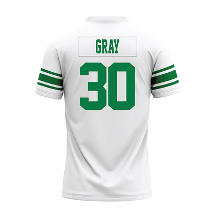 North Texas - NCAA Football : Ashton Gray - White Premium Football Jersey