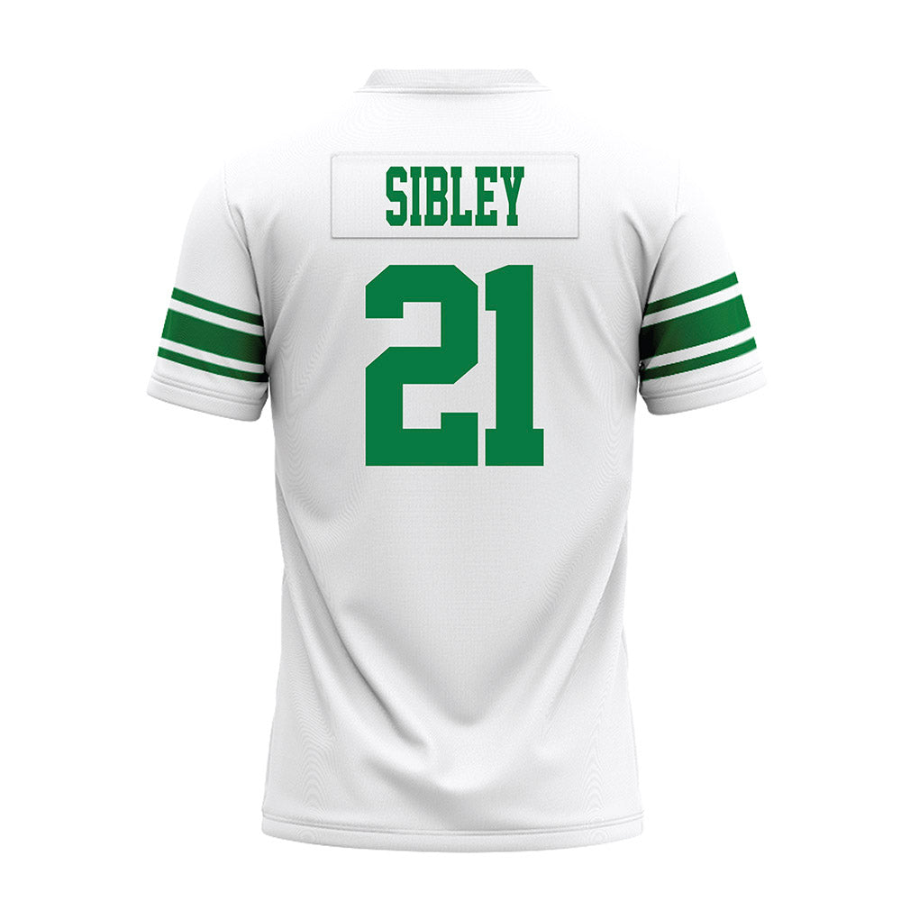 North Texas - NCAA Football : Kiefer sibley - White Premium Football Jersey