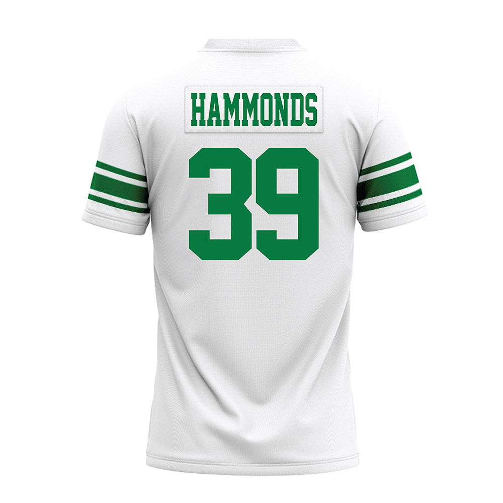 North Texas - NCAA Football : Quinton Hammonds - White Premium Football Jersey-1