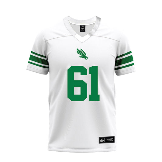 North Texas - NCAA Football : Paul Gurrola - White Premium Football Jersey