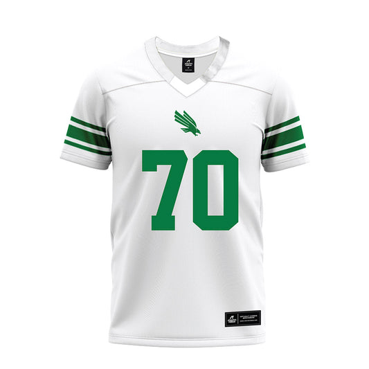 North Texas - NCAA Football : Tay Yanta - White Premium Football Jersey-0