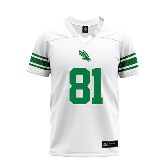 North Texas - NCAA Football : Richard Rocquemore - White Premium Football Jersey