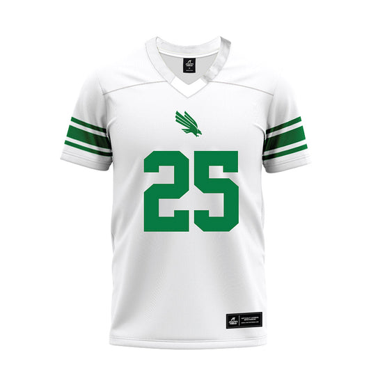 North Texas - NCAA Football : Ashton Gray - White Premium Football Jersey-0