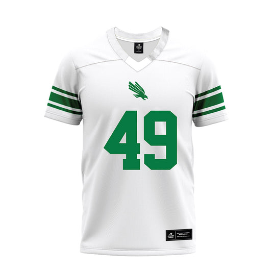 North Texas - NCAA Football : Kamdon McFarland - White Premium Football Jersey