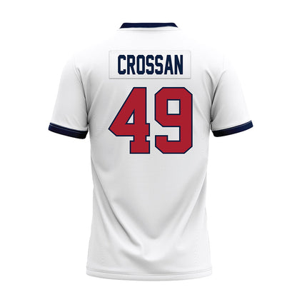 Liberty - NCAA Football : Samuel Crossan - White Premium Football Jersey