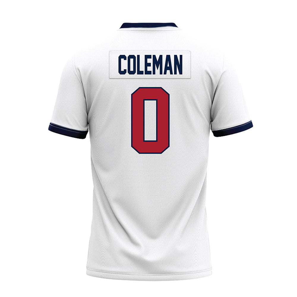 Liberty - NCAA Football : Jaylon Coleman - White Premium Football Jersey-1